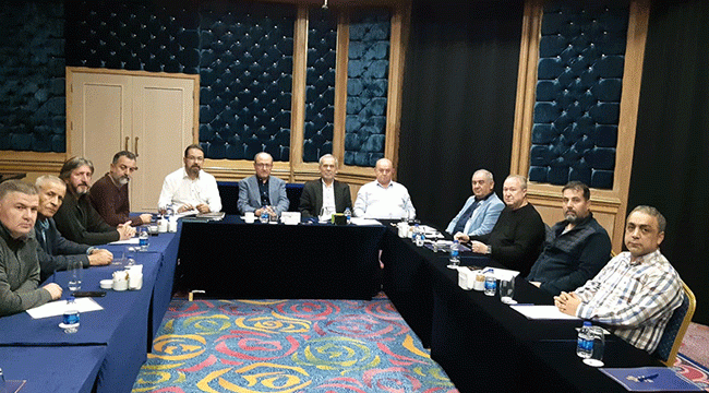 TGF yönetim kurulu Kıbrıs'ta toplandı