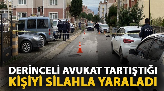 Kocaeli'de tartıştığı kişiyi silahla yaralayan avukat yakalandı