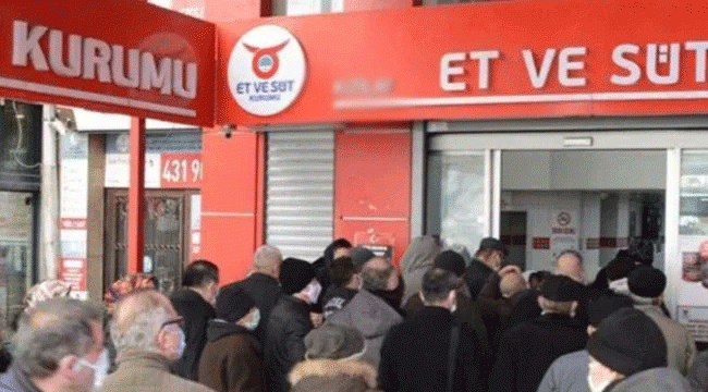 Et ve Süt Kurumu: 'Çok uzun kuyruklar oluşuyordu bu yüzden zam yaptık'
